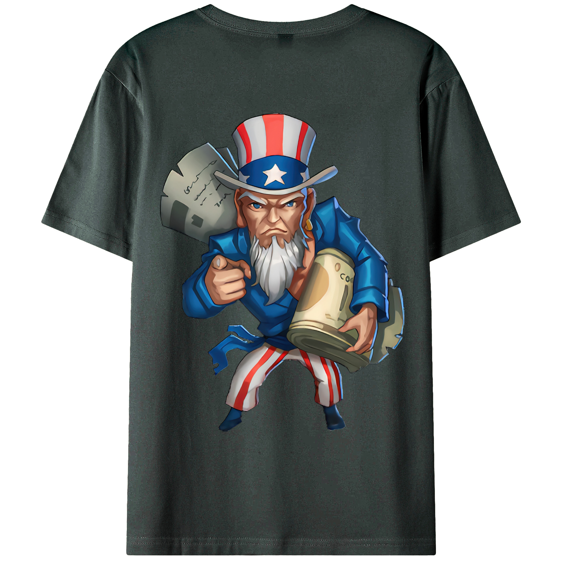 （画像用） リーグ・オブ・レジェンド League of Legends LOL 綿100％ メンズ半袖Tシャツ（バックプリント） 通気性